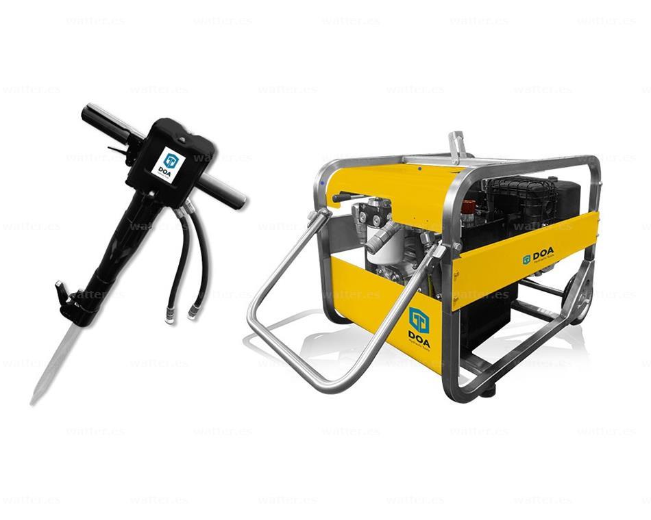 Kit de alquiler DOA - Martillo Demoledor y Powerpack