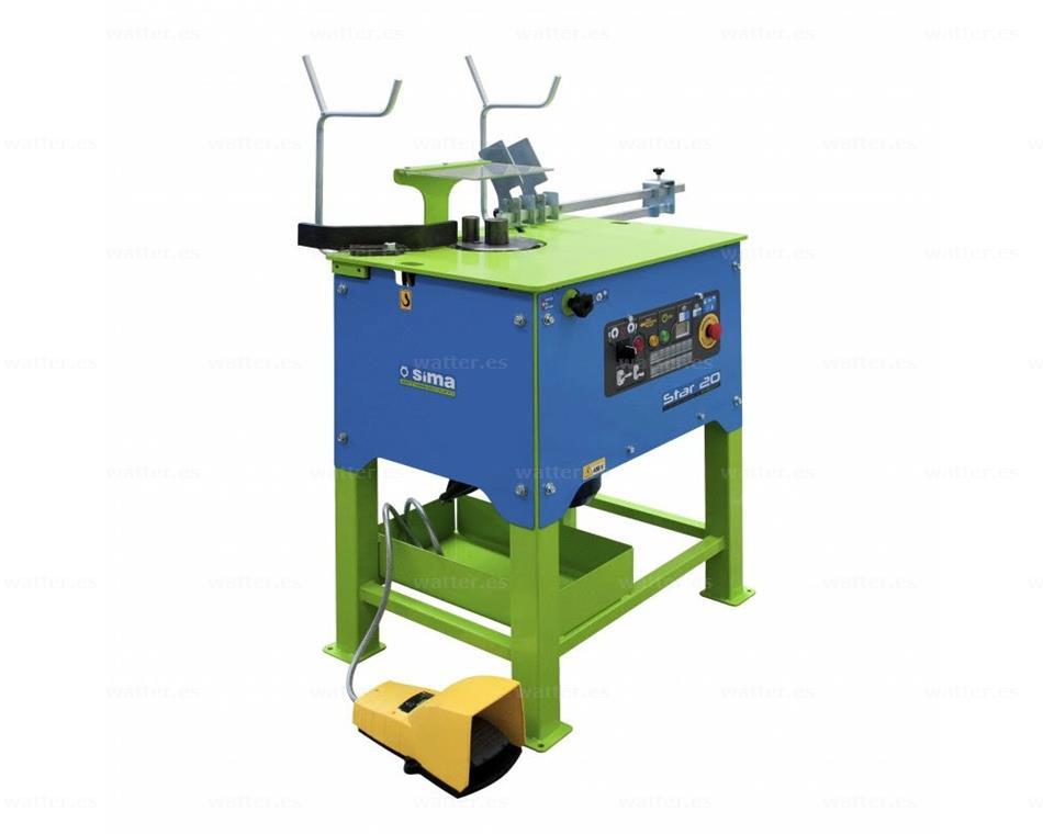 Sima Star 20 mesa de doblado de barras de refuerzo 20mm 400V