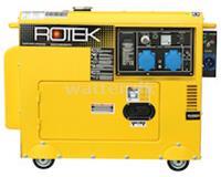 AGOTADO! Generador diesel Rotek GD4SS-1A-6000-5EBWZ-ATS 230V / 5,5 KVA m. ATS