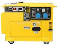 Rotek GD4SS-1A-6000-5EBZ Generador diesel insonorizado 230 Volt / 5,5 KVA