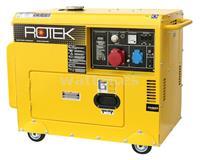 Rotek GD4SS-3 Generador diesel insonorizado 400V / 5,5 kVA