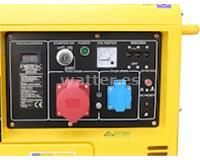 Rotek GD4SS-3 Generador diesel insonorizado 400V / 5,5 kVA