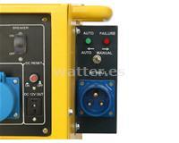 Rotek GD4SS-1A-6000 Generador diesel insonorizado 230 Volt / 5,5 KVA