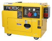 Rotek GD4SS-3 Generador diesel insonorizado 400V / 5,5 kVA