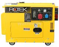 Rotek GD4SS-3 Generador diesel insonorizado 400V / 5,5 kVA