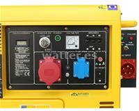 Rotek GD4SS-3 Generador diesel insonorizado 400V / 5,5 kVA