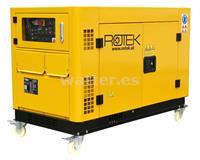 Rotek GD4SS-3 Generador diesel insonorizado 400V / 12 kVA