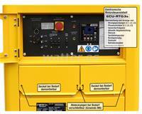 Rotek GD4SS-3 Generador diesel insonorizado 400V / 12 kVA