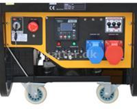 AGOTADO! Generador refrigerado por aire a gasolina Rotek GG4-3-11000-ES 400 voltios / 12 kVA