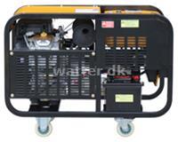AGOTADO! Generador refrigerado por aire a gasolina Rotek GG4-3-11000-ES 400 voltios / 12 kVA