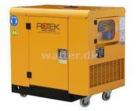 AGOTADO! Generador de gasolina GG4SS-3-11000-ES con 2 cilindros refrigerados por aire 400V