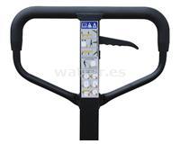 AGOTADO! Rotek PH-SR-2500 Elevador de palets con rodillo lateral y capacidad de elevación de 2500 kg