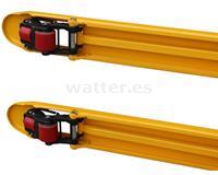 AGOTADO! Rotek PH-SR-2500 Elevador de palets con rodillo lateral y capacidad de elevación de 2500 kg