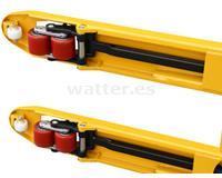 AGOTADO! Rotek PH-2500 Transpaleta c/horquillas cortas capacidad de elevación 2000 kg