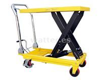 Mesa elevadora hidráulica Rotek SHTM-A-0500 de 0,8 m y 500 kg de capacidad de elevación