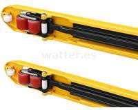 AGOTADO! Rotek PH-LONG-2000 Elevador de palets con horquillas largas capacidad de elevación 2000 kg