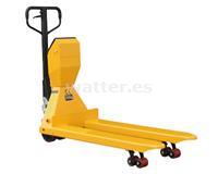 AGOTADO! Rotek PH-SCALE-D-2000 Elevador de palés con horquillas de pesaje Capacidad de elevación 200