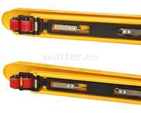 AGOTADO! Rotek PH-SCALE-D-2000 Elevador de palés con horquillas de pesaje Capacidad de elevación 200