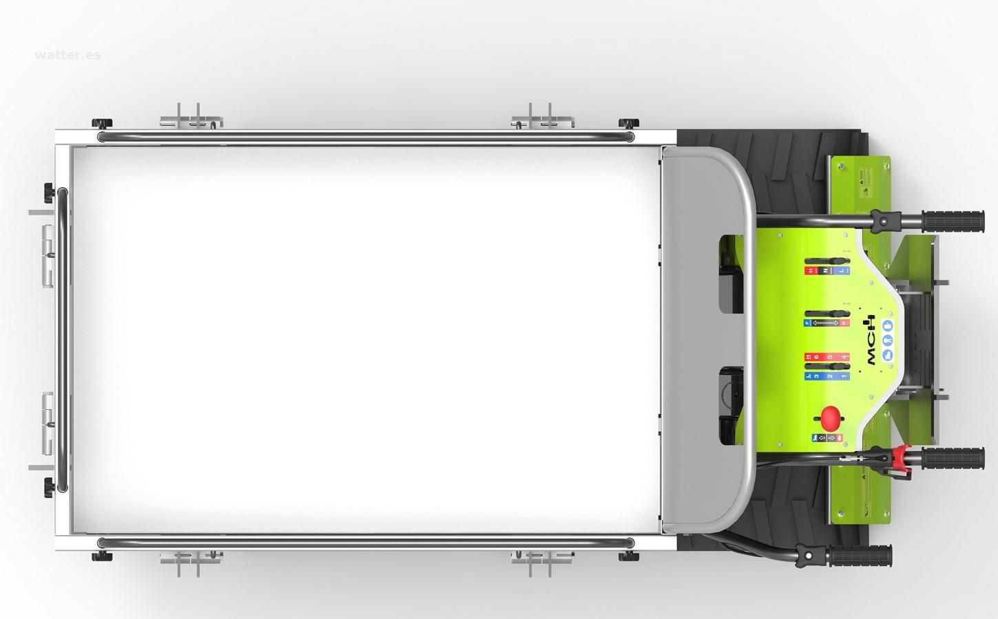 Mini transportadora MEC500 a gasolina