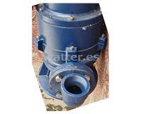 Rotek WPET-TSH-7.5kW-400V Bomba sumergible con trituradora 37m³/h - Altura de elevación 41m
