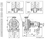 Rotek WPI-IS80 Bomba industrial agua limpia 68m³/h