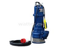Rotek WPET-TCM-01.5kW-400-SK Bomba sumergible 18 m³/h - Altura de elevación 22m