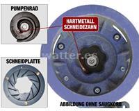 Rotek WPET-TCM-03.0kW-400-SK Bomba sumergible 55 m³/h - Altura de elevación 18m