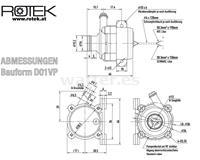 Rotek WPDC-02.5 Bomba eléctrica 2,5 l/m 24V