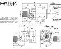 Rotek WPDC-07.0L-2.0M-12 Bomba eléctrica 7.0 l/m 12V