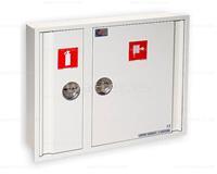 Gabinete de manguera tipo 115 extra estrecho con 2 compartimentos y manguera de 1 y 30 met