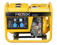 AGOTADO! Generador diesel Rotek GD4-1-3300-EBZ 230 voltios / 3.6 kVA