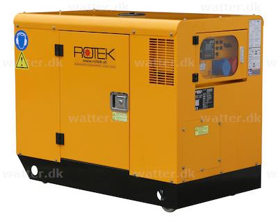 AGOTADO! Rotek diesel generator 400V/230V