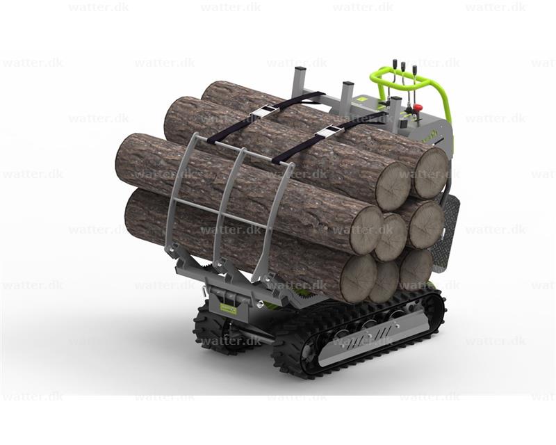 Bastidor para transporte de troncos de árbol