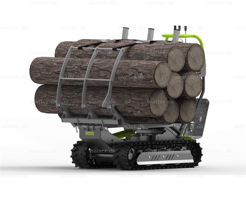 Bastidor para transporte de troncos de árbol