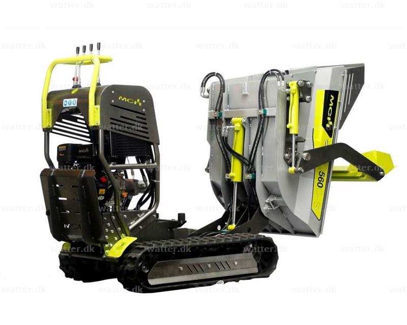 Minidumper Hydro 560C mini carretilla a gasolina con cargador