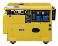 AGOTADO! Rotek diesel generator 230V 50Hz