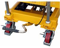 AGOTADO! Mesa elevadora Rotek con capacidad de 700 kg y altura de mesa de 1500 mm