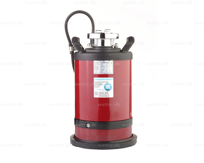 SPT SPR 750 W Bomba sumergible de superficie plana 2 750W 230V