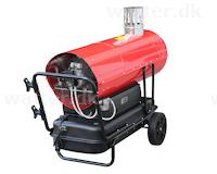 Rotek HOI-50 Pistola de calor diesel de combustión indirecta - 50 kW