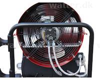 Rotek HOI-50 Pistola de calor diesel de combustión indirecta - 50 kW