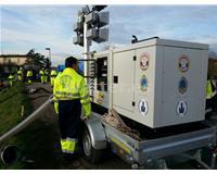 Remolque de bomba Lampo: bomba completa configurada hasta 1200 m³ / hora