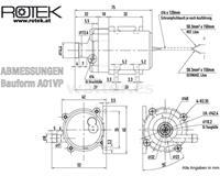 Rotek WPDC-05.0 Bomba eléctrica 5 l/m 12V